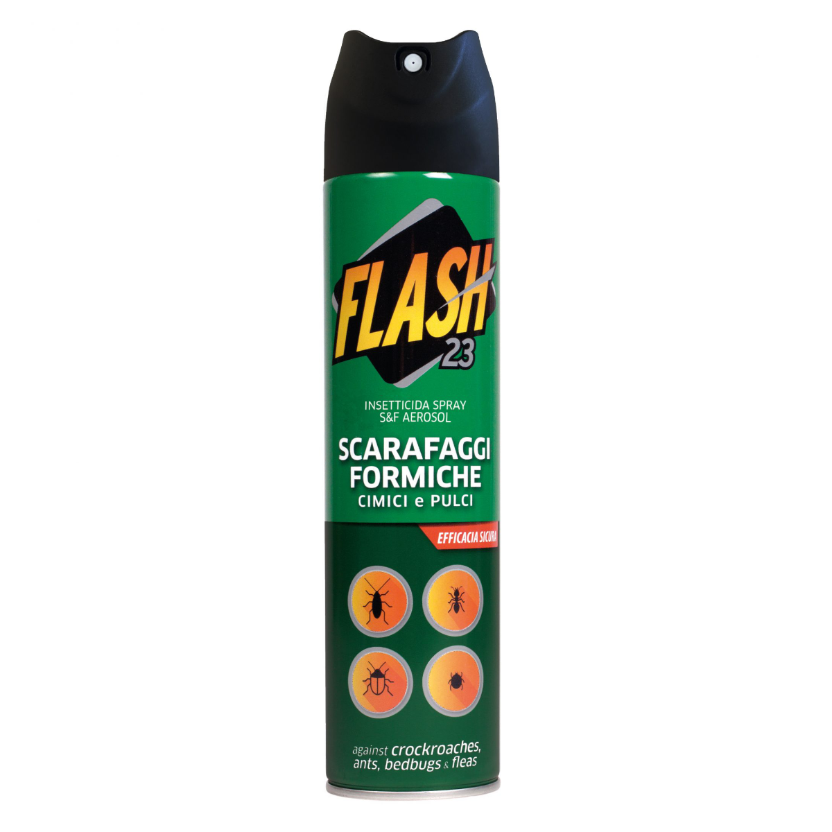 FLASH INSETTICIDA SPRAY SCARAFAGGI E FORMICHE 250 ML
