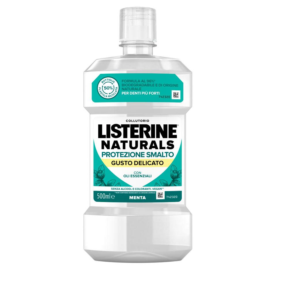 LISTERINE COLLUTTORIO NATURALS PROTEZIONE SMALTO 500 ML