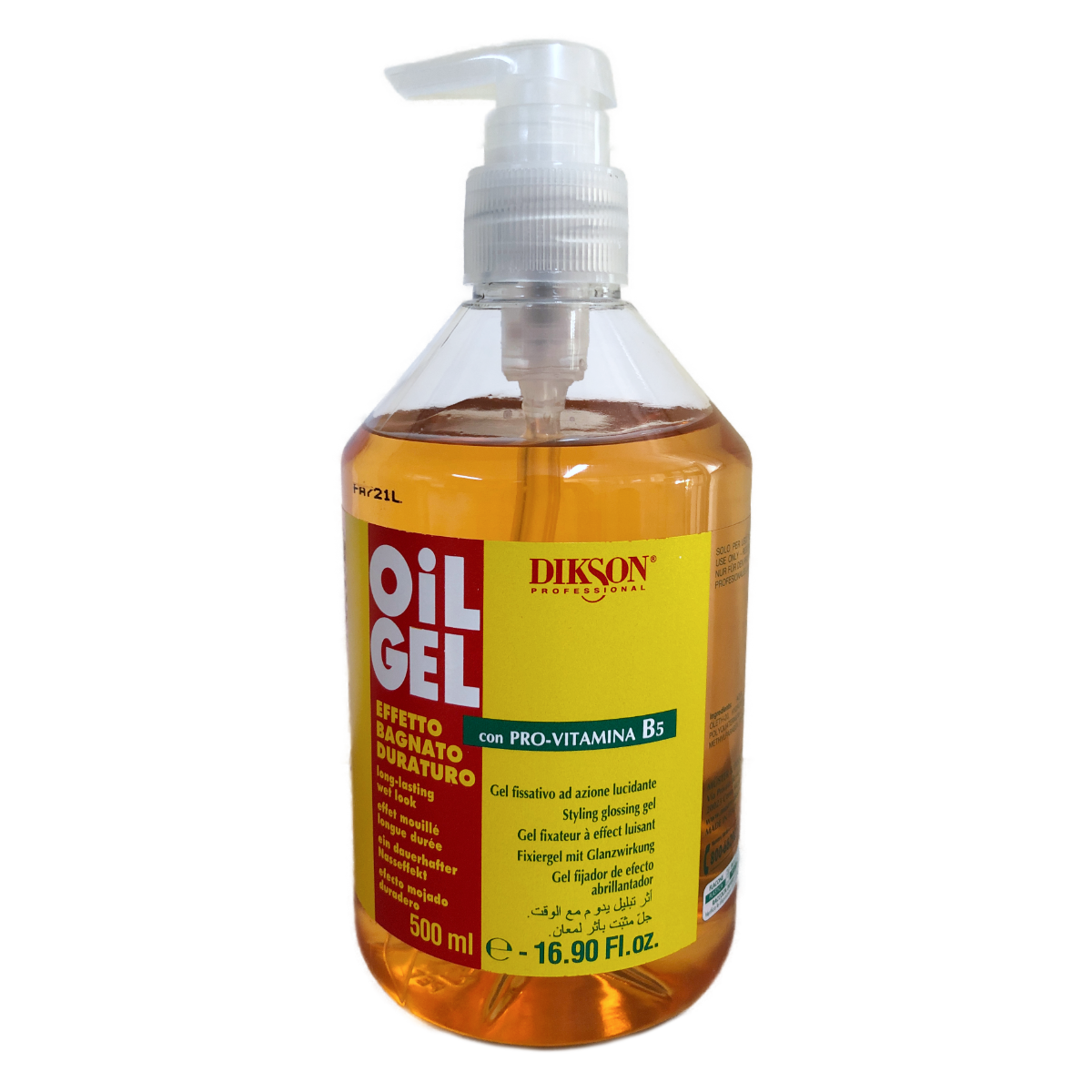 DIKSON GEL CAPELLI OIL GEL 500 ML EFFETTO BAGNATO
