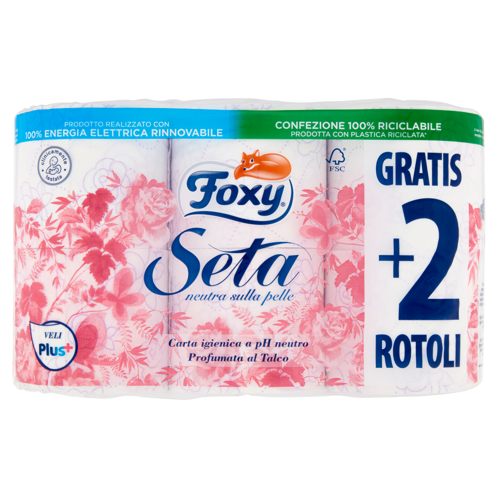 FOXY IGIENICA 6 ROTOLI SETA