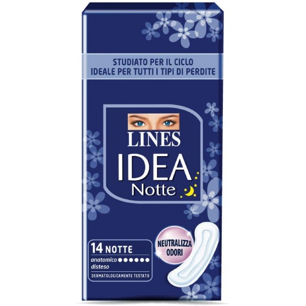 LINES IDEA NOTTE SUPER X 14 EXTRA LUNGO