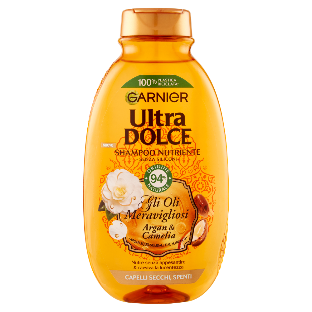 ULTRA DOLCE SHAMPOO 250 ML EFFETTO MERAVIGLIOSO ARGAN E CAMELIA