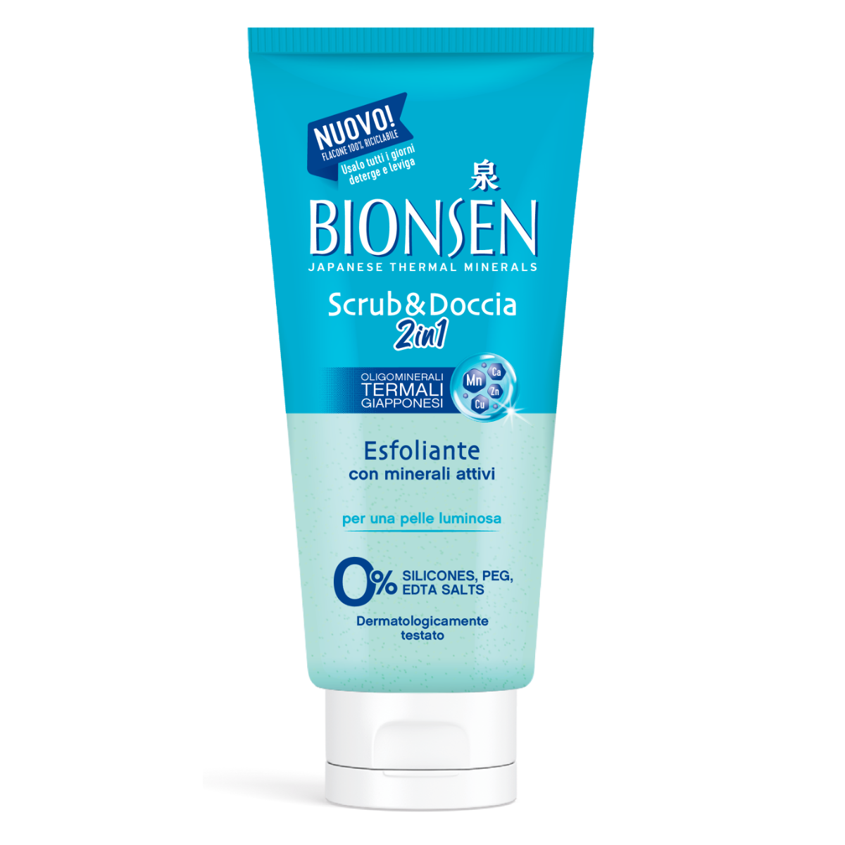 BIONSEN DOCCIA E SCRUB CORPO 300 ML ESFOLIANTE MINERALI ATTIVI