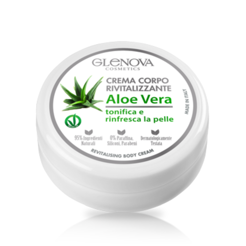 GLENOVA CREMA CORPO 120 ML ALOE VERA RIVITALIZZANTE
