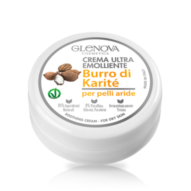GLENOVA CREMA CORPO 120 ML MULTIUSO BURRO DI KARITÈ EMOLLIENTE