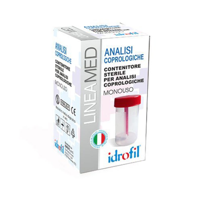 IDROFIL CONTENITORE FECI ANALISI COPROLOGICHE