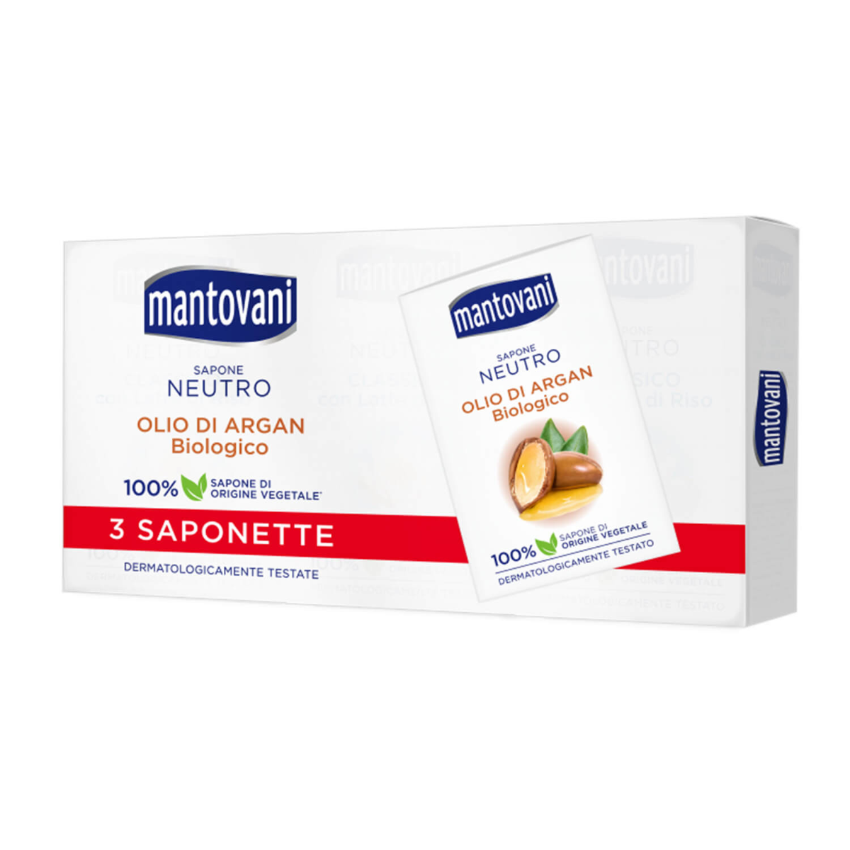 MANTOVANI SAPONETTE 3 X 90 GR ARGAN