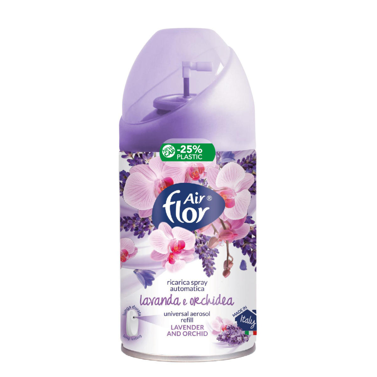 AIR FLOR DEO MATIC RICARICA 250 ML LAVANDA E ORCHIDEA