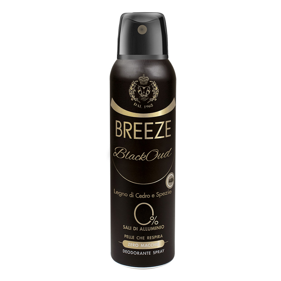 BREEZE DEO SPRAY 150 ML BLACKOUD