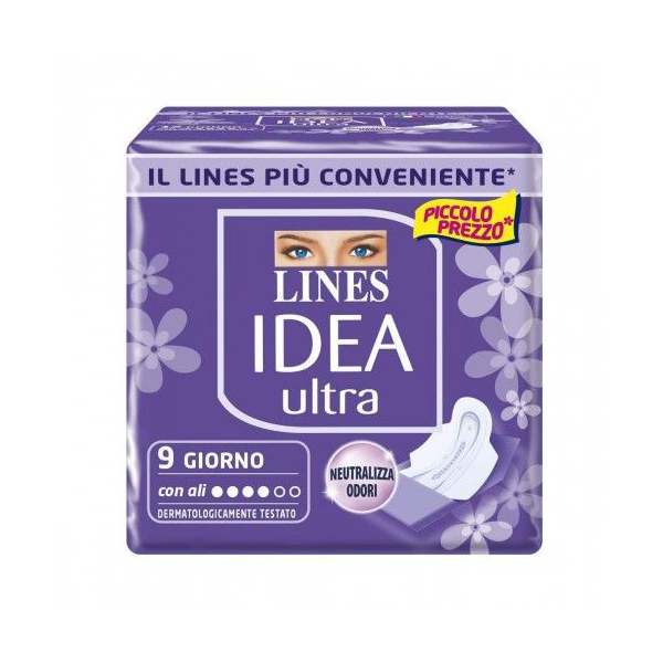 LINES IDEA ULTRA GIORNO CON ALI X 9