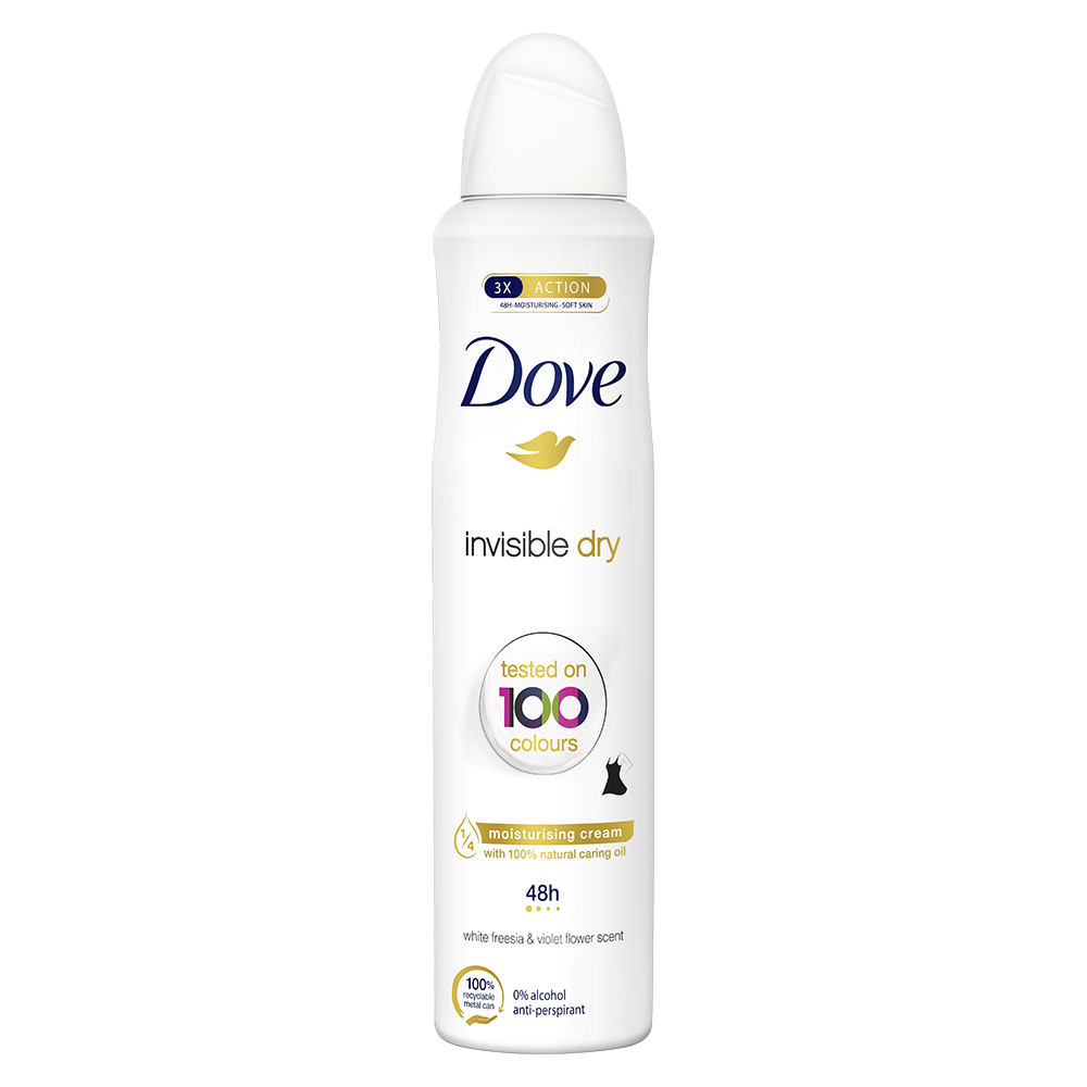 DOVE DEO SPRAY 250 ML INVISIBLE DRY