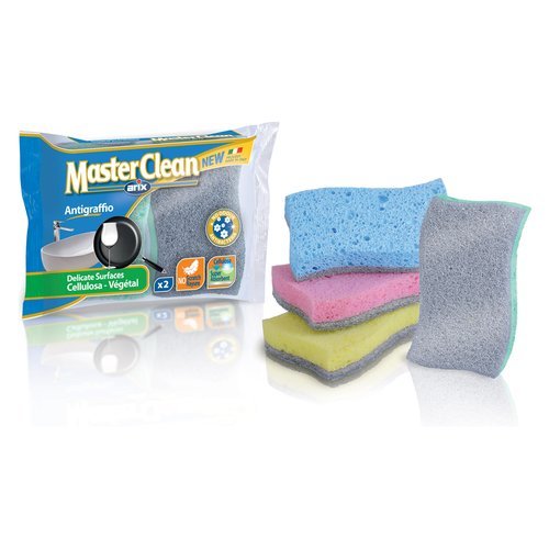ARIX SPUGNA PIATTI MASTER CLEAN CELLULOSA 2 PZ   12780