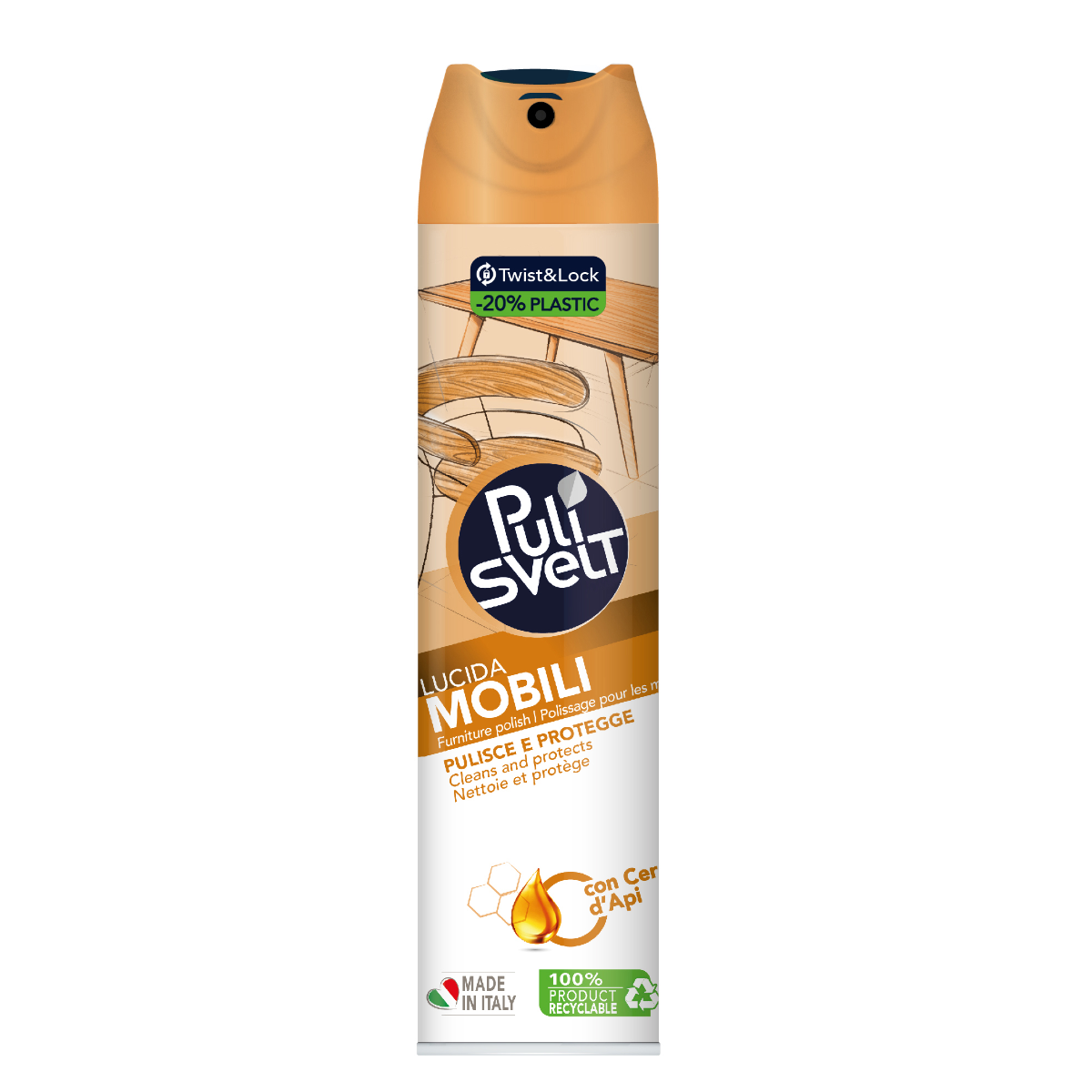 PULISVELT LUCIDA MOBILI 300 ML