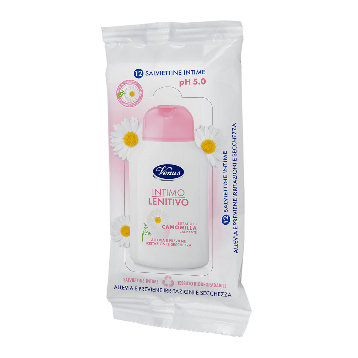 VENUS SALVIETTE INTIME 12 PZ LENITIVO