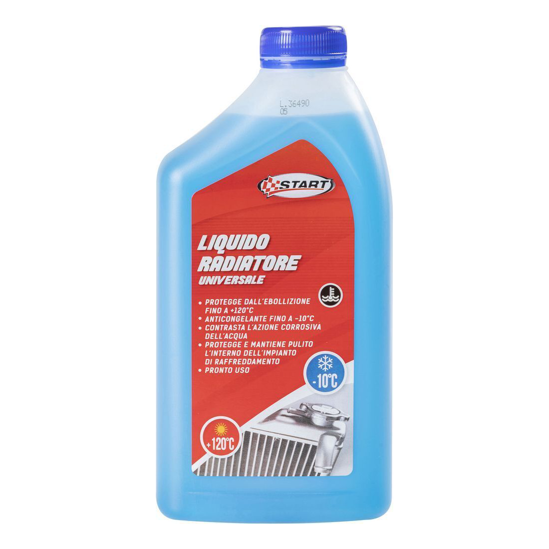 LIQUIDO RADIATORE UNIVERSALE BLU 1 LT -10 GRADI START