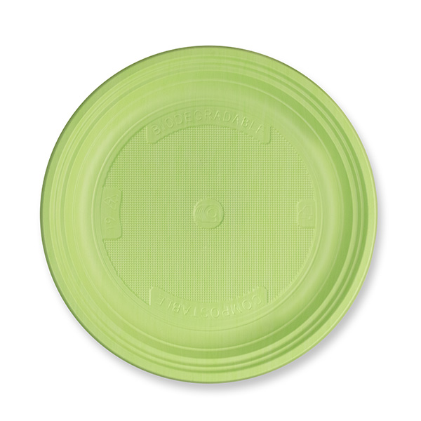 ARISTEA PIATTI FRUTTA 50 PZ RIUTILIZZABILE VERDE