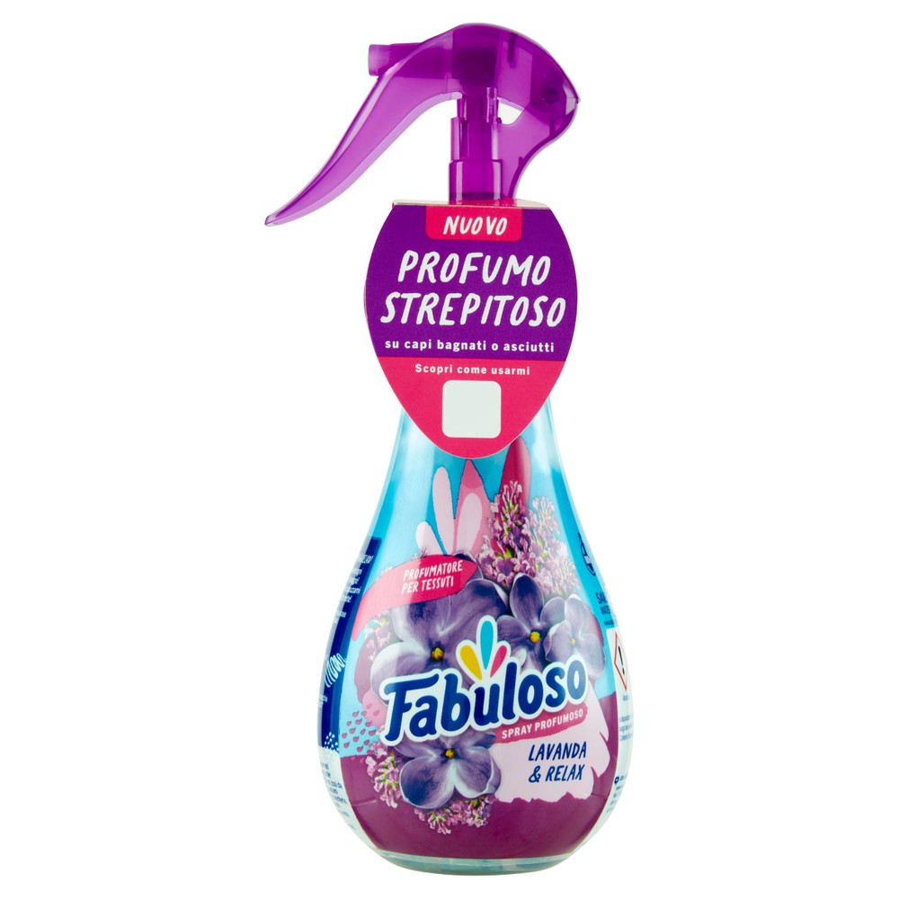 FABULOSO PROFUMATORE PER TESSUTI SPRAY 250 ML LAVANDA E RELAX