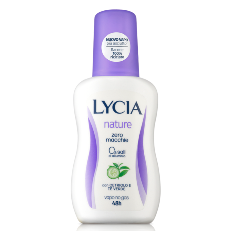 LYCIA DEO VAPO 75 ML NATURE CETRIOLO E THE VERDE NO GAS