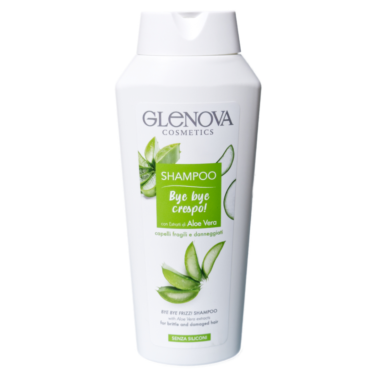 GLENOVA SHAMPOO 300 ML BYE BYE CRESPO ALOE VERA