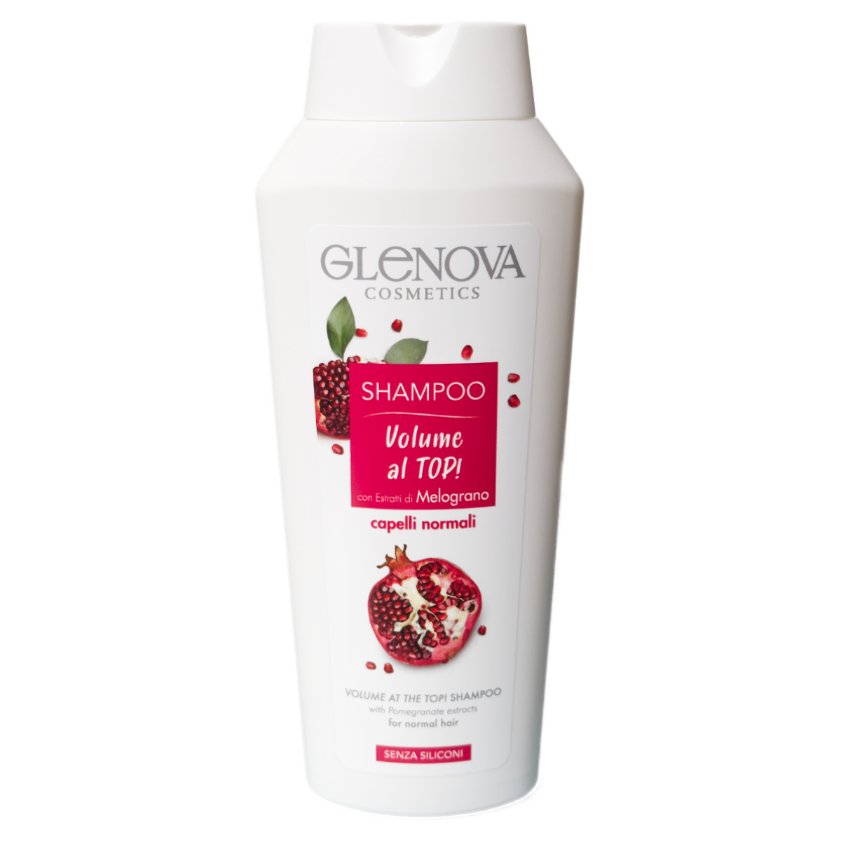GLENOVA SHAMPOO 300 ML CAPELLI NORMALI VOLUME AL TOP MELOGRANO
