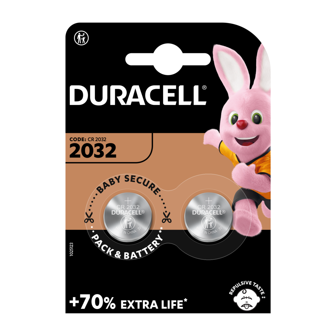 DURACELL BATTERIE LITIO 2 PZ 2032 3V
