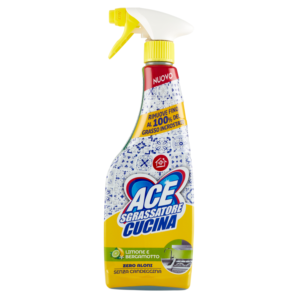 ACE SGRASSATORE 600 ML CUCINA LIMONE E BERGAMOTTO