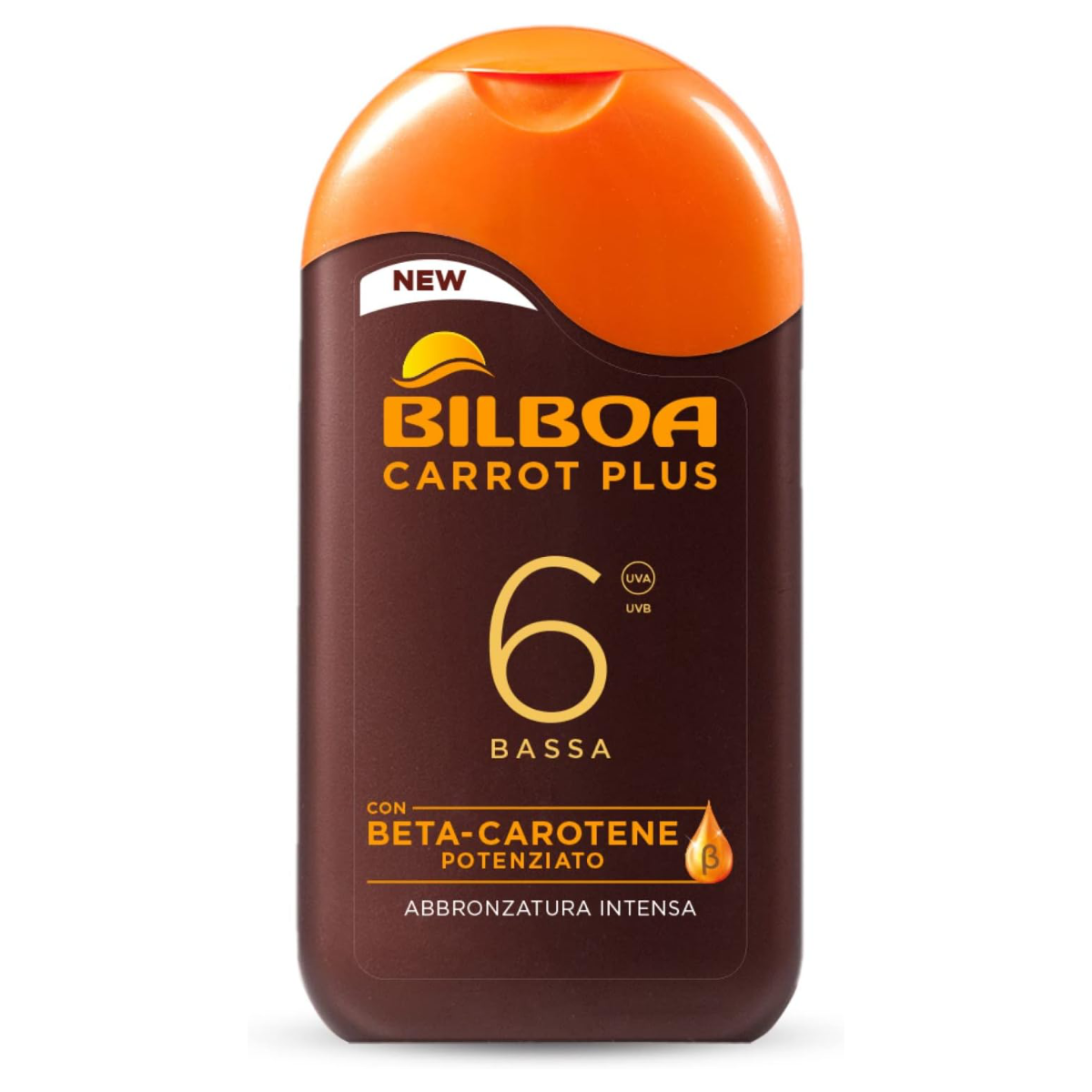 BILBOA  SOLARE PROTEZIONE BASSA 6 SPF CARROT PLUS BETA-CAROTENE 200 ML