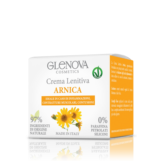 GLENOVA CREMA LENITIVA ARNICA INFIAMMAZIONI CONTRATTURE CONTUSIONI 125 ML