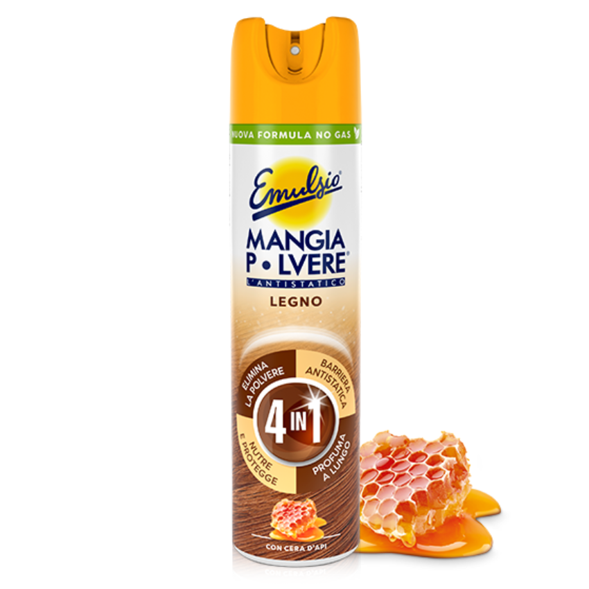EMULSIO MANGIAPOLVERE 300 ML LEGNO CERA D'API