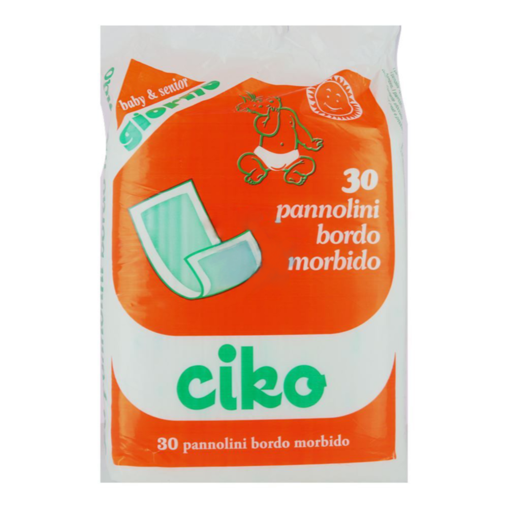 CIKO PANNOLINI GIORNO BORDO MORBIDO