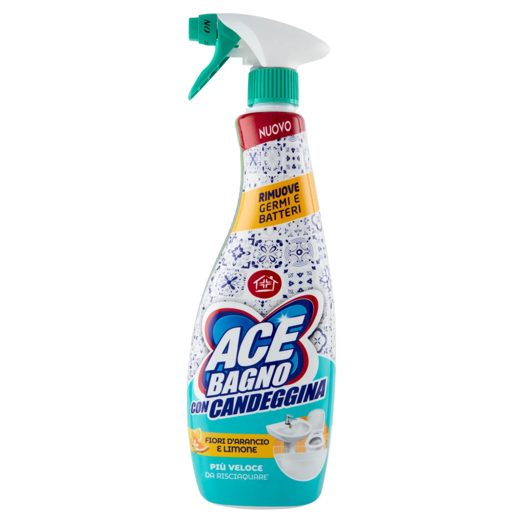 ACE SGRASSATORE 600 ML BAGNO CON CANDEGGINA