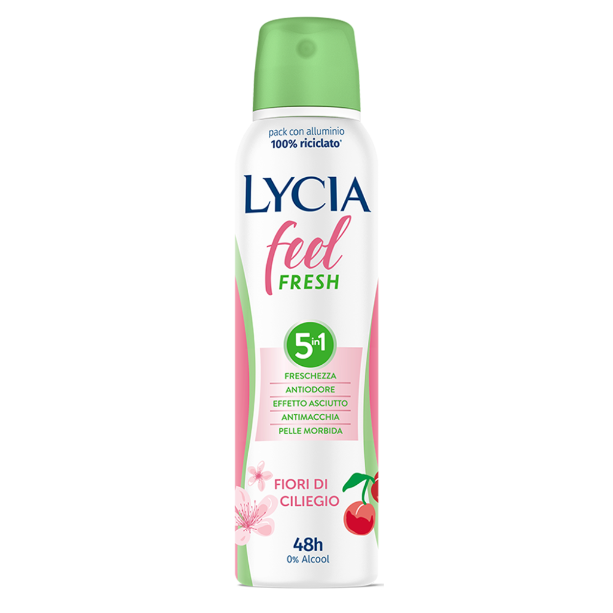 LYCIA DEO SPRAY 150 ML FEEL FRESH FIORI DI CILIEGIO