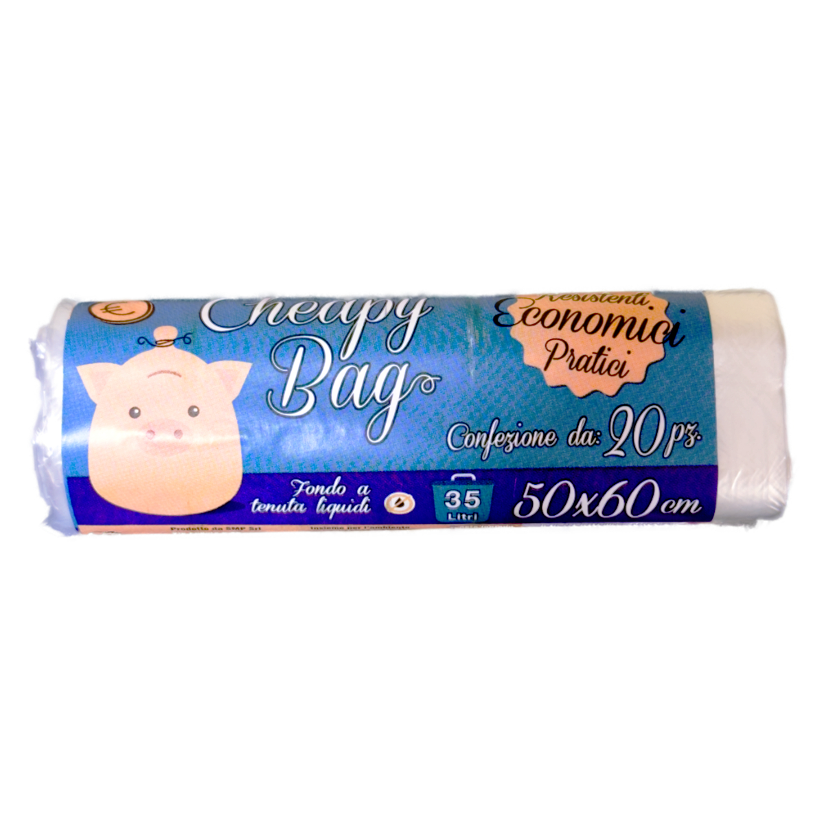 CHEAPY BAG SACCO 55X60 TRASPARENTE 20 PZ