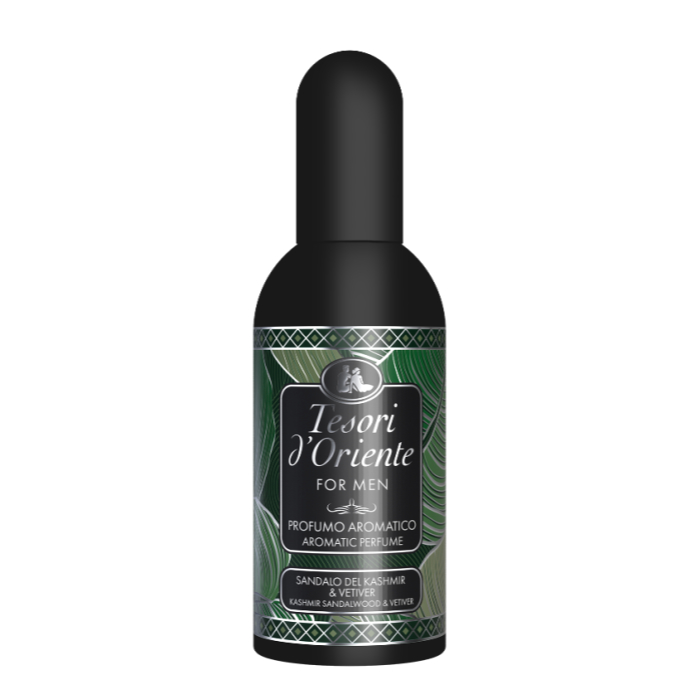 TESORI D'ORIENTE PROFUMO AROMATICO 100 ML SANDALO DE KASHMIR E VETIVER MEN