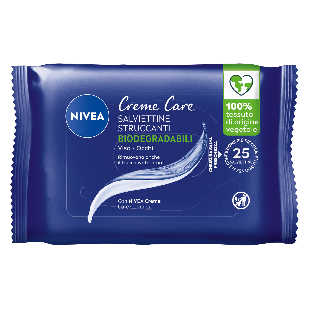 NIVEA SALVIETTINE STRUCCANTI ORIGINAL 25 PZ