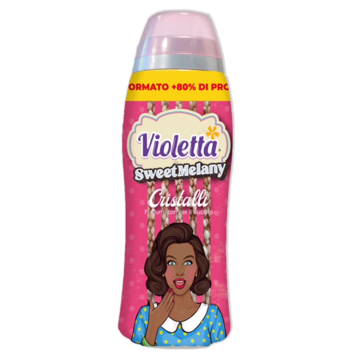 . . . . . . VIOLETTA PERLE 480gr CRISTALLI PROFUMA BUCATO SWEET MELANY (OFFERTA)