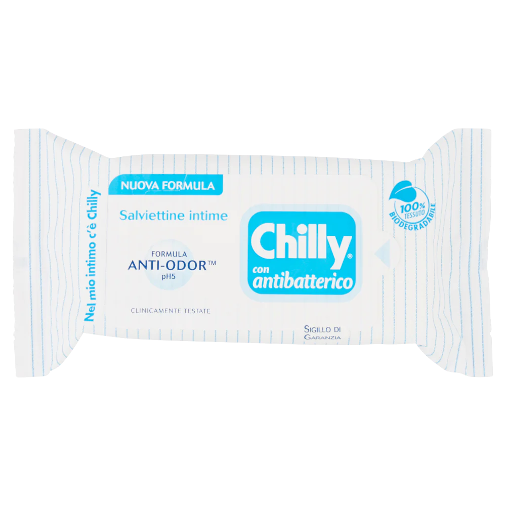 CHILLY SALVIETTE INTIME BIO ANTIBATTERICHE X 12