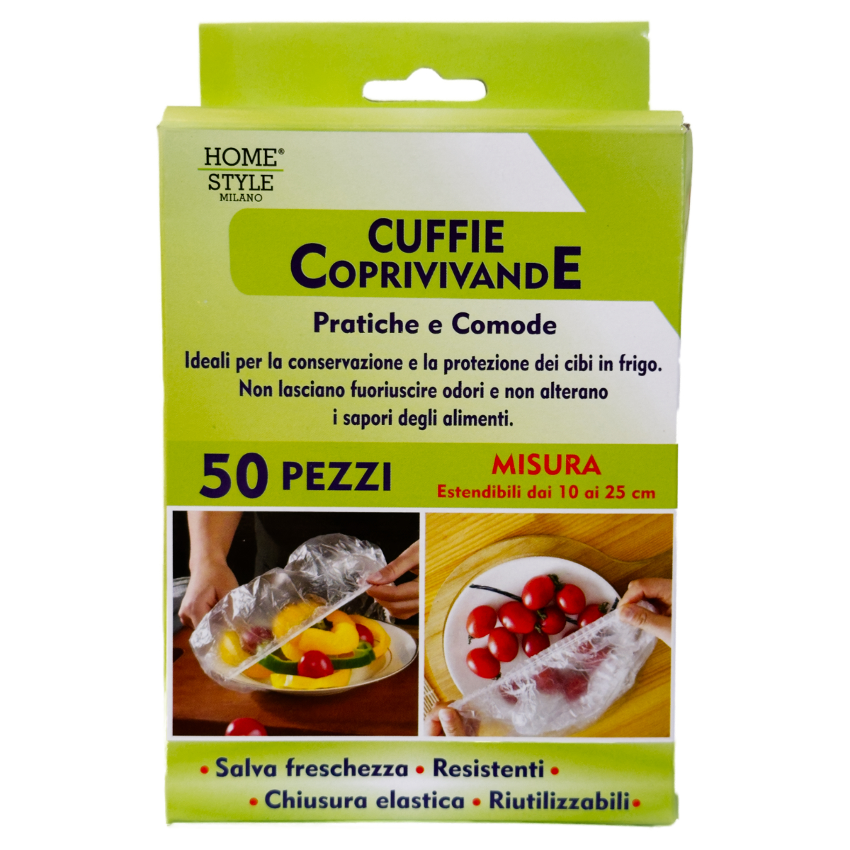 CASAVIP CUFFIA ALIMENTI 50 PZ
