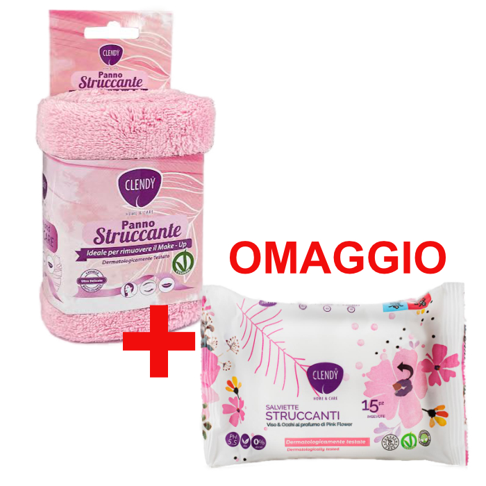 CLENDY PANNO STRUCCANTE + OMAGGIO SALVIETTE STRUCCANTI 15 PZ