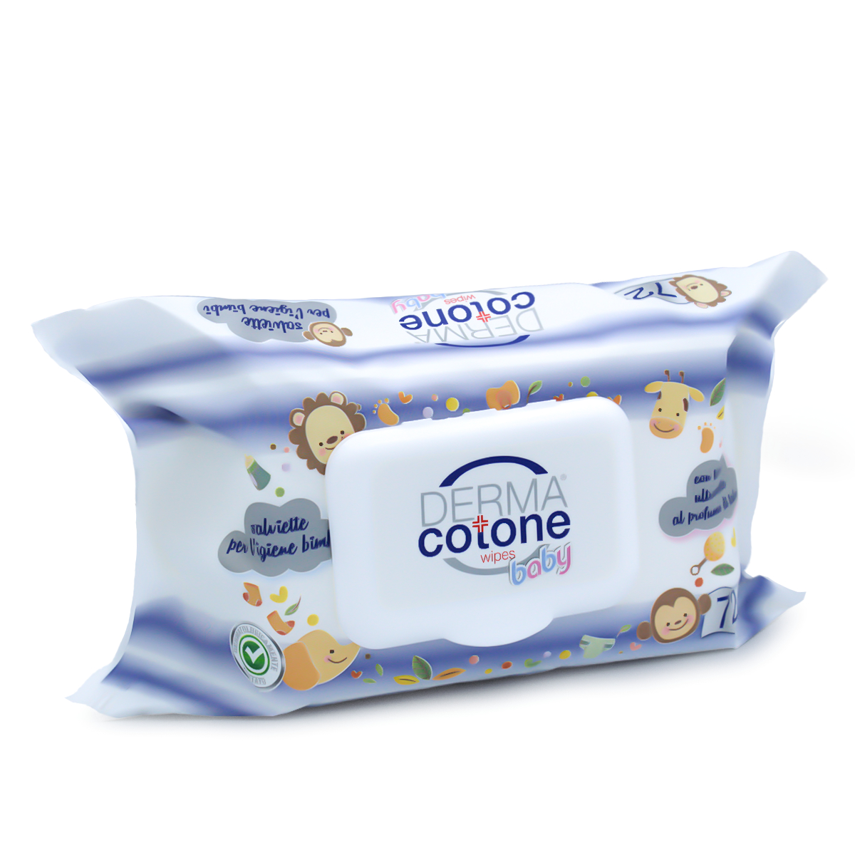 DERMACOTONE SALVIETTE BABY 72 PZ TALCO