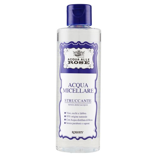 ROBERTS ACQUA DI ROSE ACQUA MICELLARE 200 ML STRUCCANTE