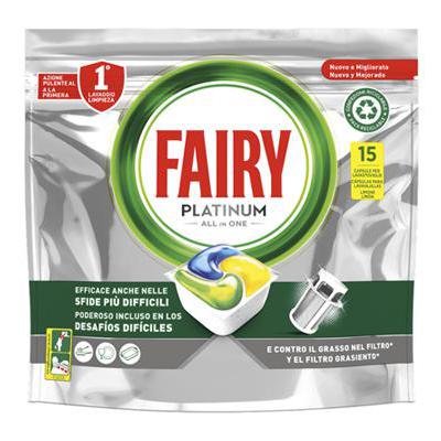 FAIRY CAPS ORIGINAL PLATINUM YELLOW 15 PZ
