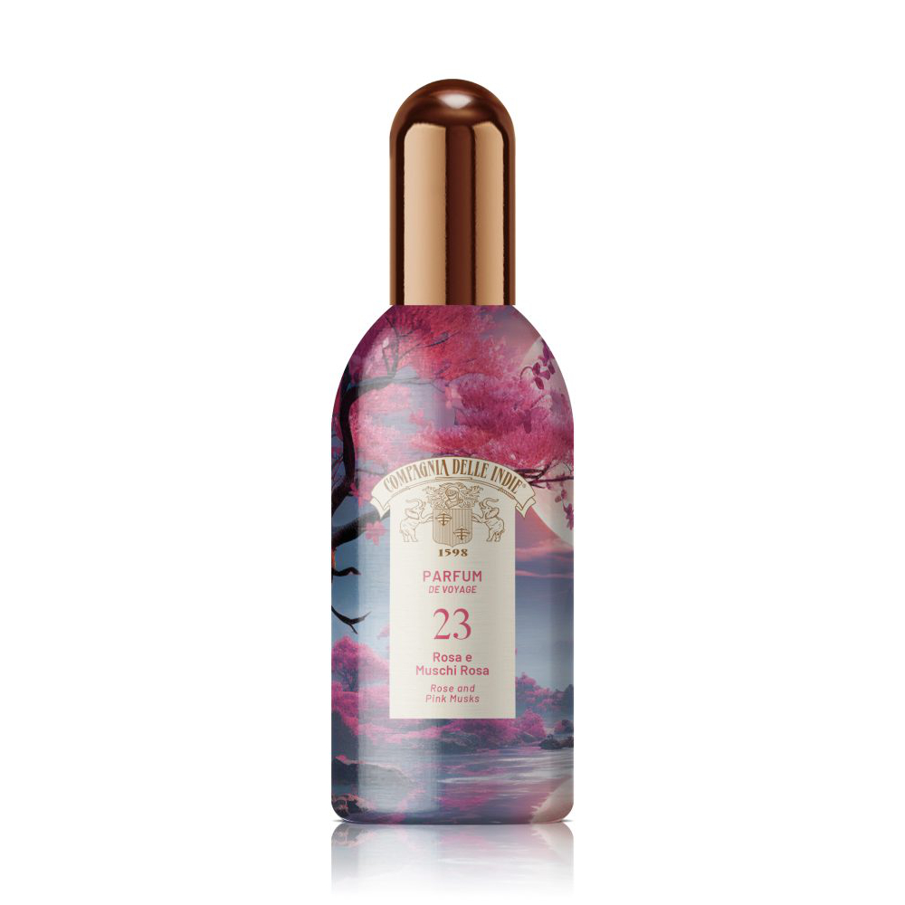 COMPAGNIA DELLE INDIE PROFUMO AROMATICO 100 ML ROSA E MUSCHI ROSA 23