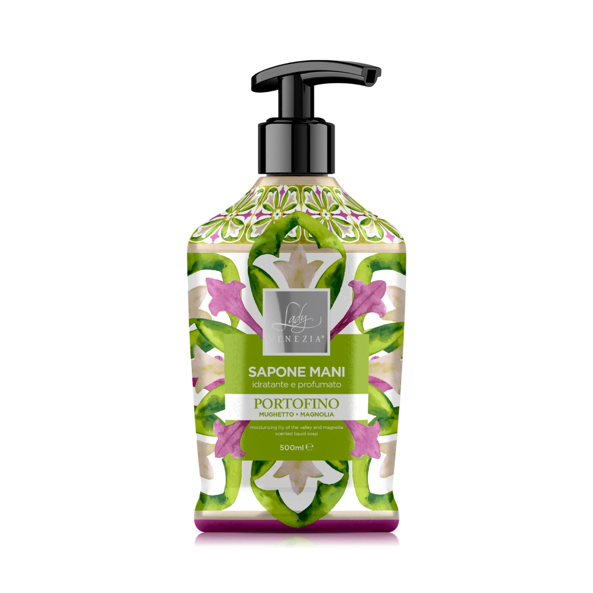 LADY VENEZIA SAPONE LIQUIDO 500 ML PORTOFINO MUGHETTO E MAGNOLIA