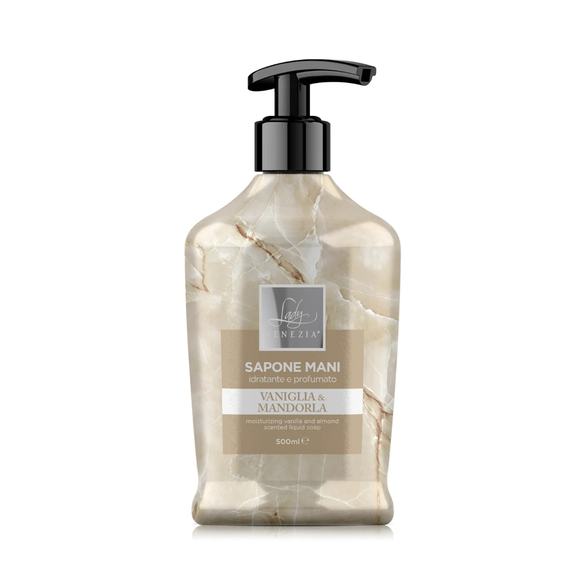 LADY VENEZIA SAPONE LIQUIDO 500 ML MARMI VANIGLIA E MANDORLA