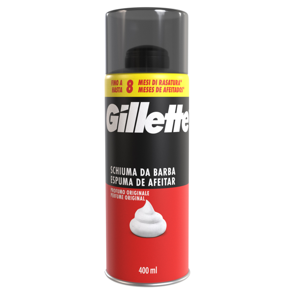 GILLETTE SCHIUMA DA BARBA 400 ML CLASSICA PELLI NORMALI