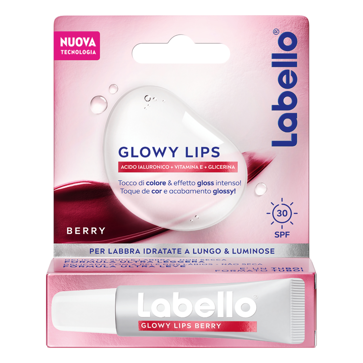 LABELLO GLOWY LIPS BERRY