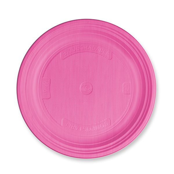 ARISTEA PIATTI FRUTTA 50 PZ RIUTILIZZABILE FUCSIA