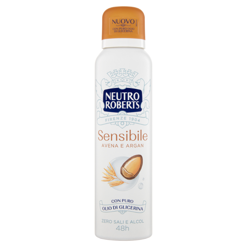 ROBERTS DEO SPRAY 150 ML SENSIBILE AVENA E ARGAN