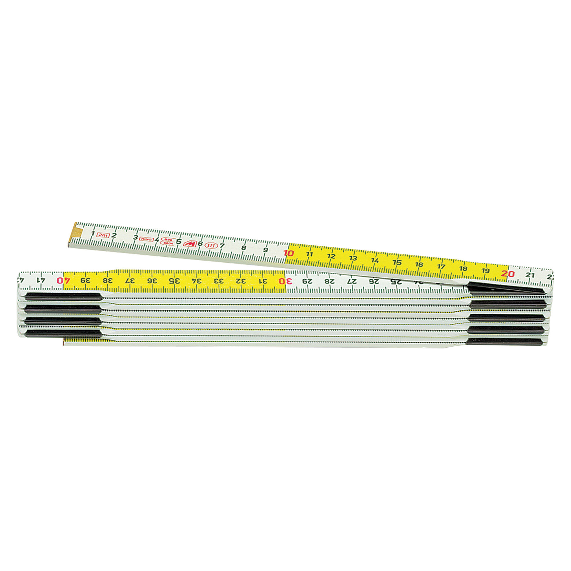 Doppiometro pieghevole metrica legno betulla